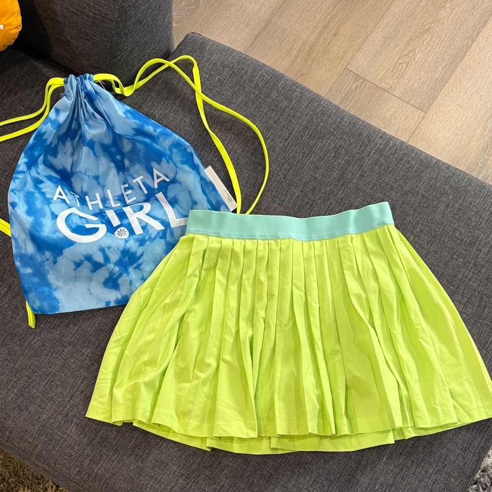 Athleta Girl Pleated Tennis  Skirt XL (14)